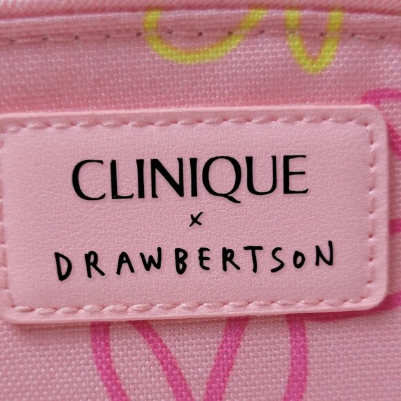 Clinique x Drawbertson Floral Cosmetic Bag Set (2) | Limited Edition - Picture 2 of 9